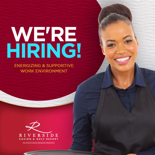 Join Our Team at Riverside Casino & Golf Resort